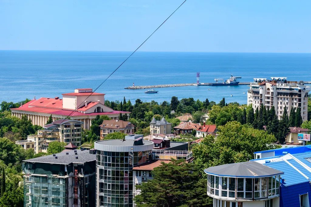 Студия Метрополь с видом на море