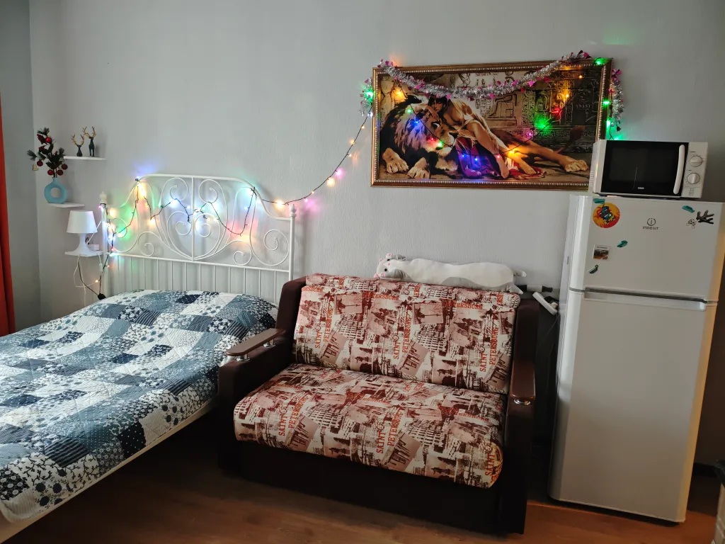 Уютная и комфортная студия ждёт своих гостей