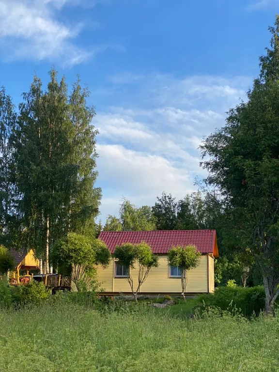 Эко-дом на природе со всеми удобствами