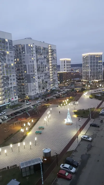 Комфортная студия в Арбековской заставе на 10 этаже.