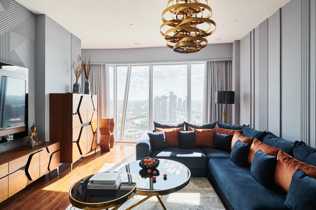 Шикарная двушка в Москва-Сити в башне Око