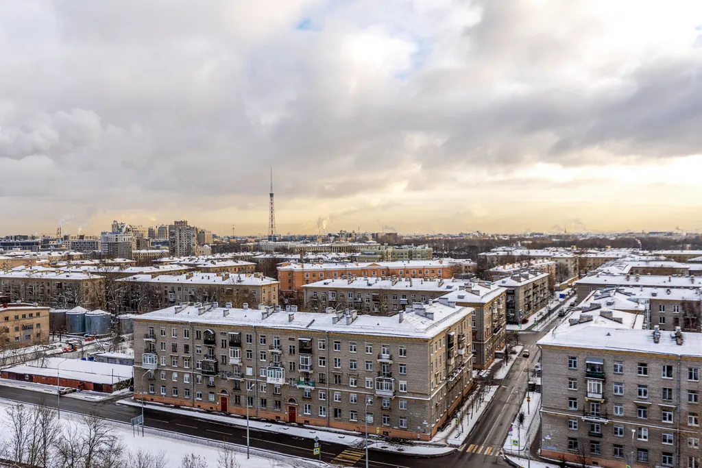 Квартира Квартира Солнечная студия — Санкт-Петербург