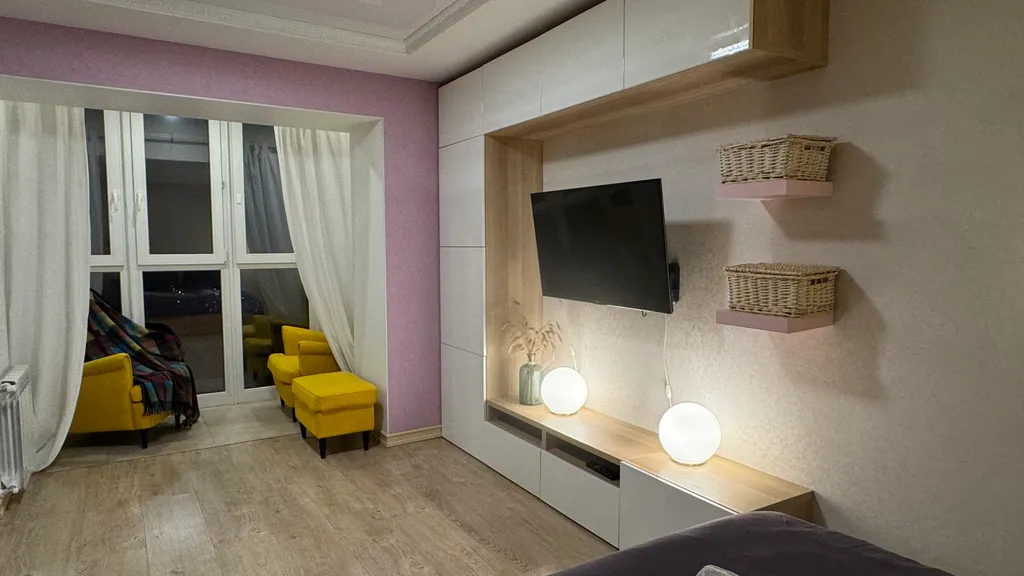 Квартира Квартира Дизайнерская студия на набережной — Самара