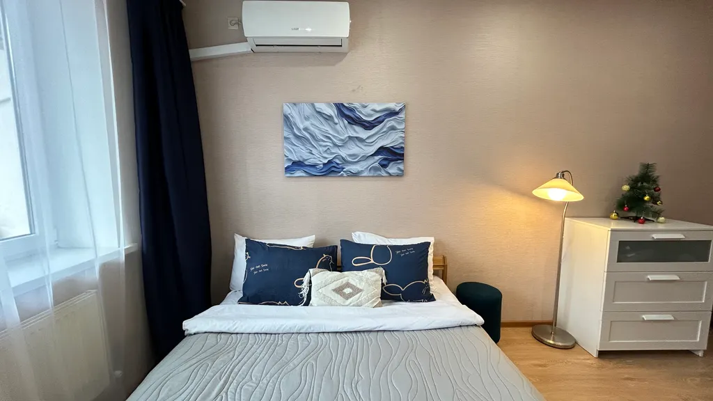 Квартира Уютные апартаменты c открытым балконом для курения — Краснодар