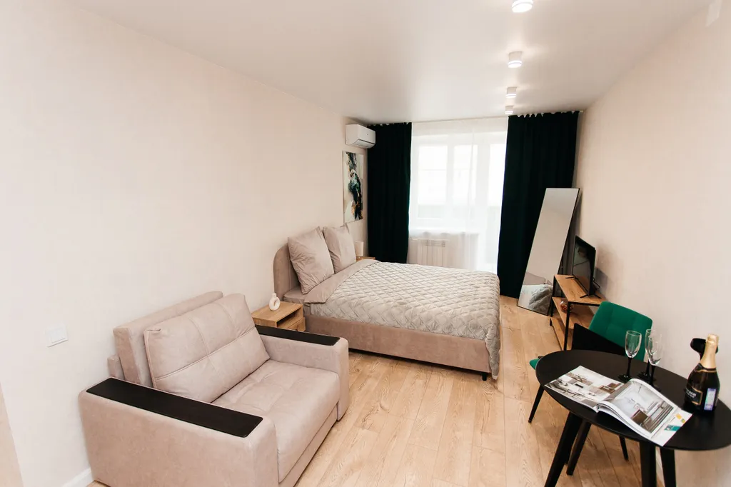 Студия в развитом районе