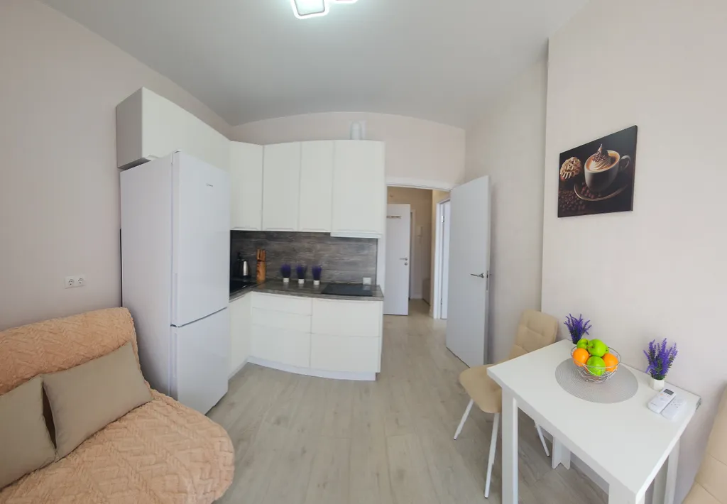 Уютная однушка с видом на бассейн