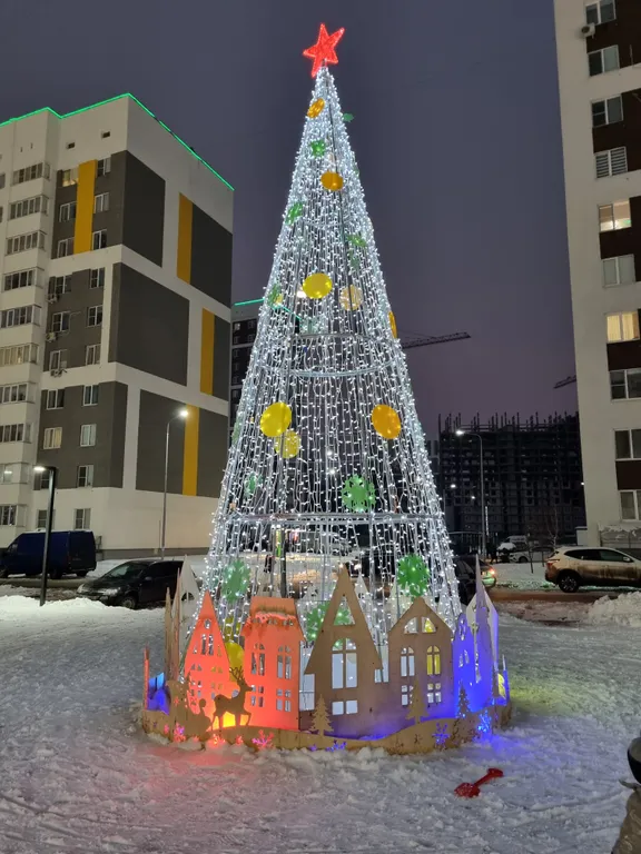 Студия с прекрасным видом на весь город и крайне удобным заездом с М5