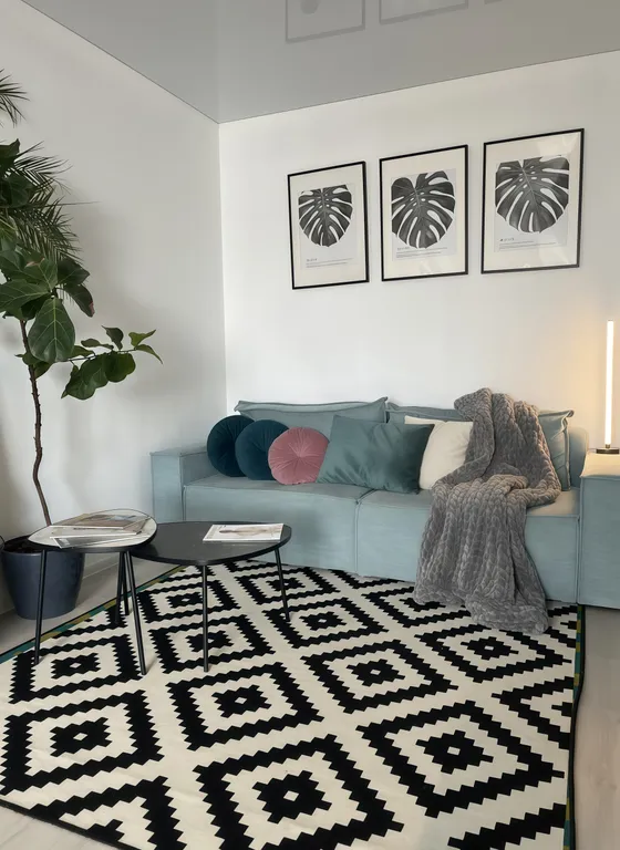 Дизайнерская квартира с прекрасным видом на Волгу и город