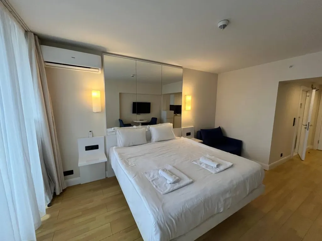 Апартаменты у моря в апарт-отеле Orbi city