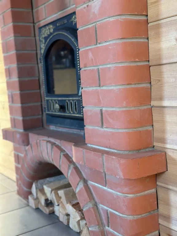 Купольная баня на дровах