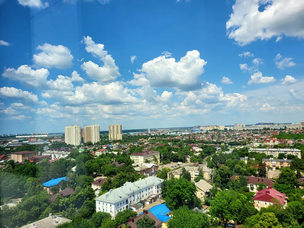 Квартира Квартира Атмосфера настоящего Краснодара с панорамным видом на город — Краснодар