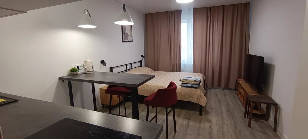 Квартира Отличная студия в трёх китах — аренда посуточно в Мурино