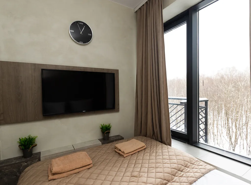 Уютная студия рядом с лесопарком