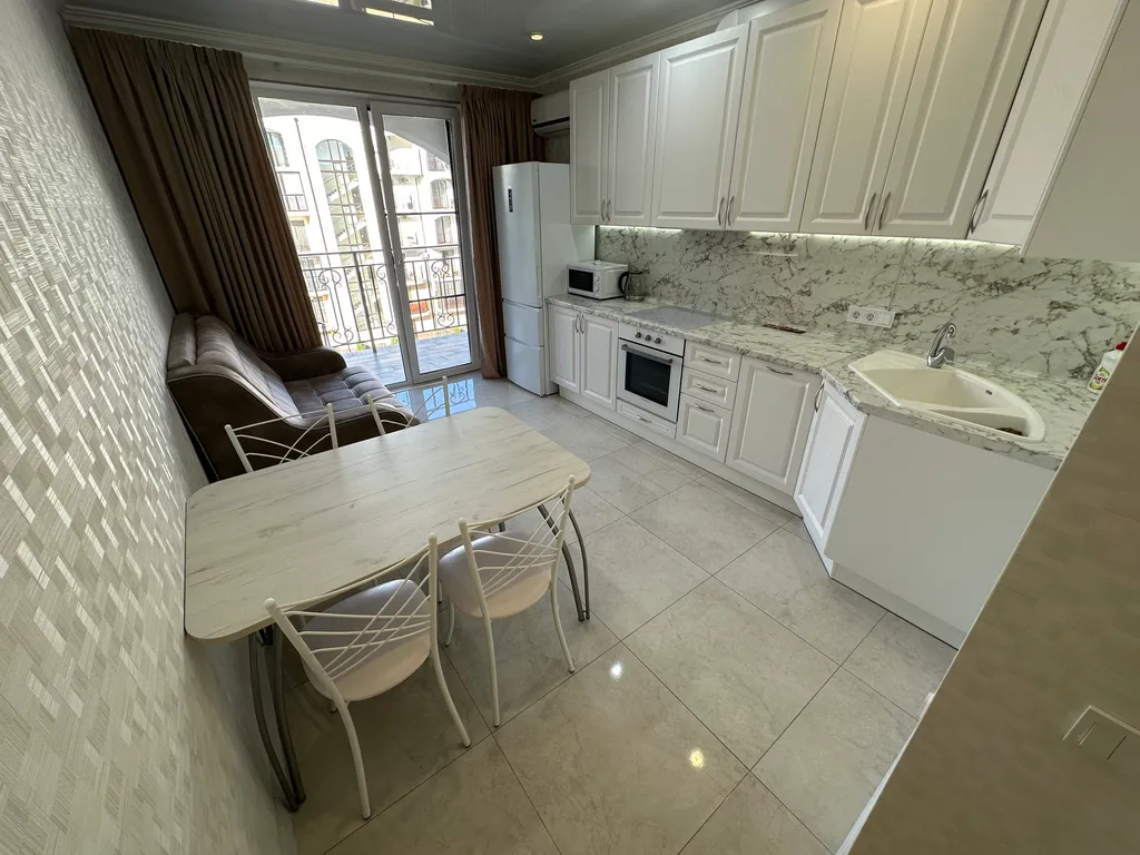 Апартаменты с видом на море у пляжа