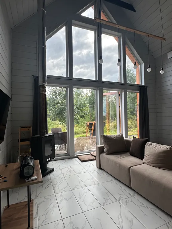 Коттедж Новый дом, барнхаус с баней и чаном на природе — Шумилово