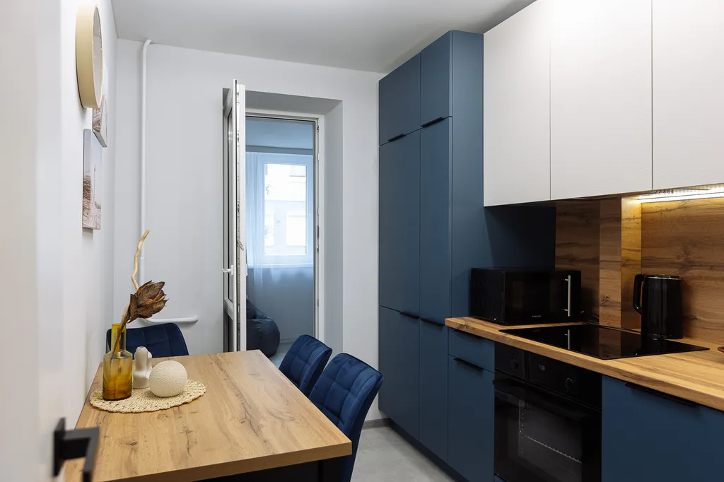 Большая дизайнерская квартира близ музея Мирового океана