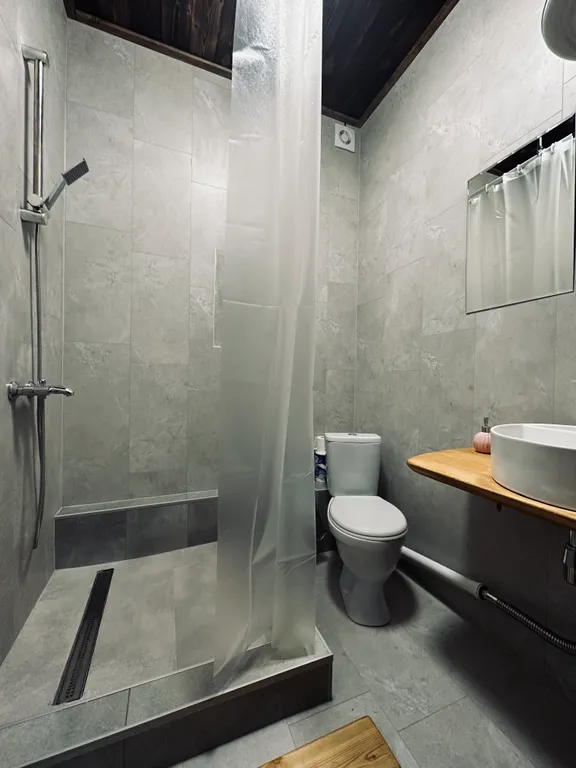 Гостевой дом для 2-6 человек с крытой террасой и мангалом