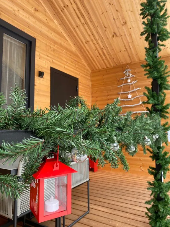 Эко домик в горах