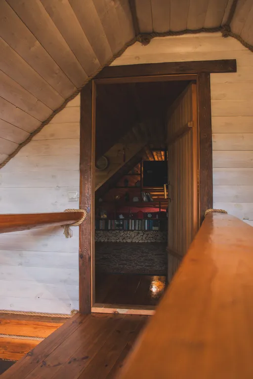 Дом-баня на высоком берегу Березины