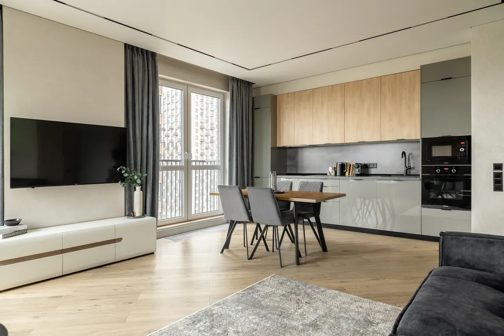 Квартира Квартира Просторная евротрешка в жк бизнес-класса западный порт у м. Фили — Москва