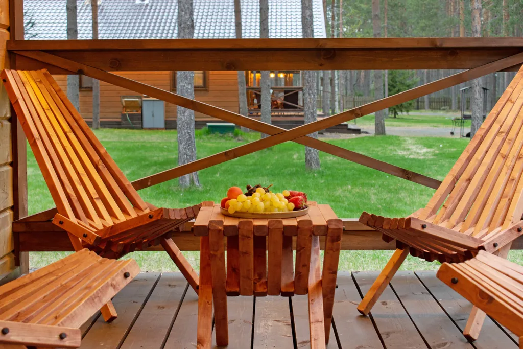 Коттедж Рускеала с сауной и видом на озеро