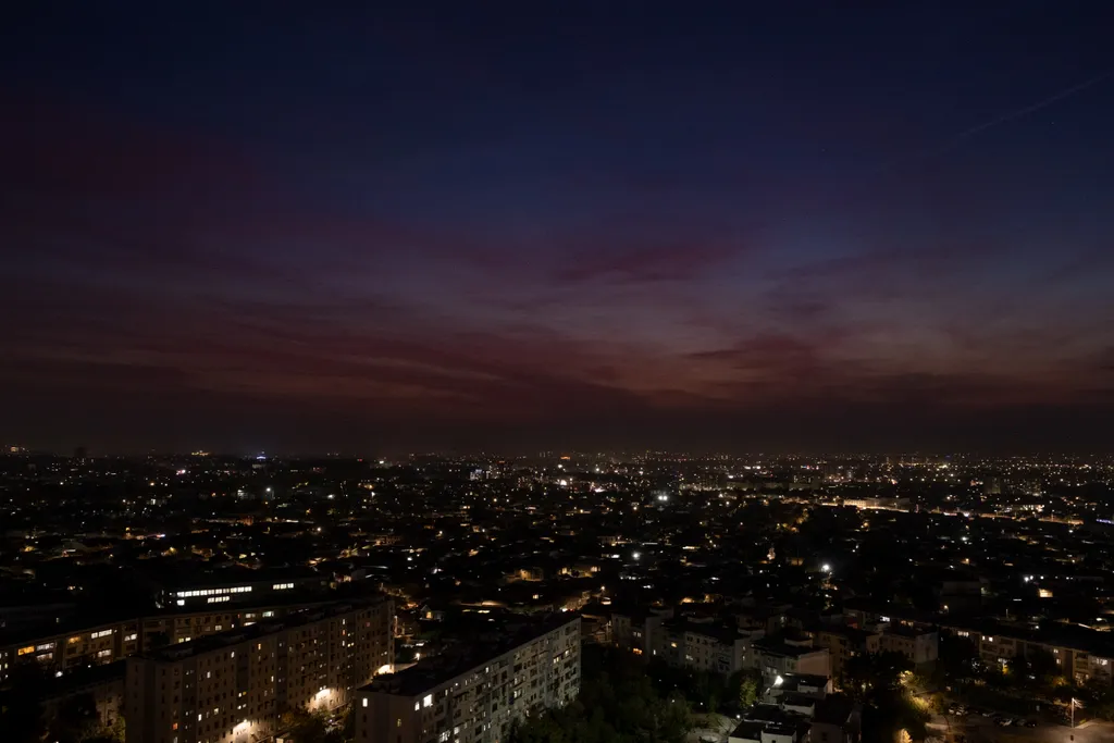 Стильная студия с прекрасным видом на город в U-Tower