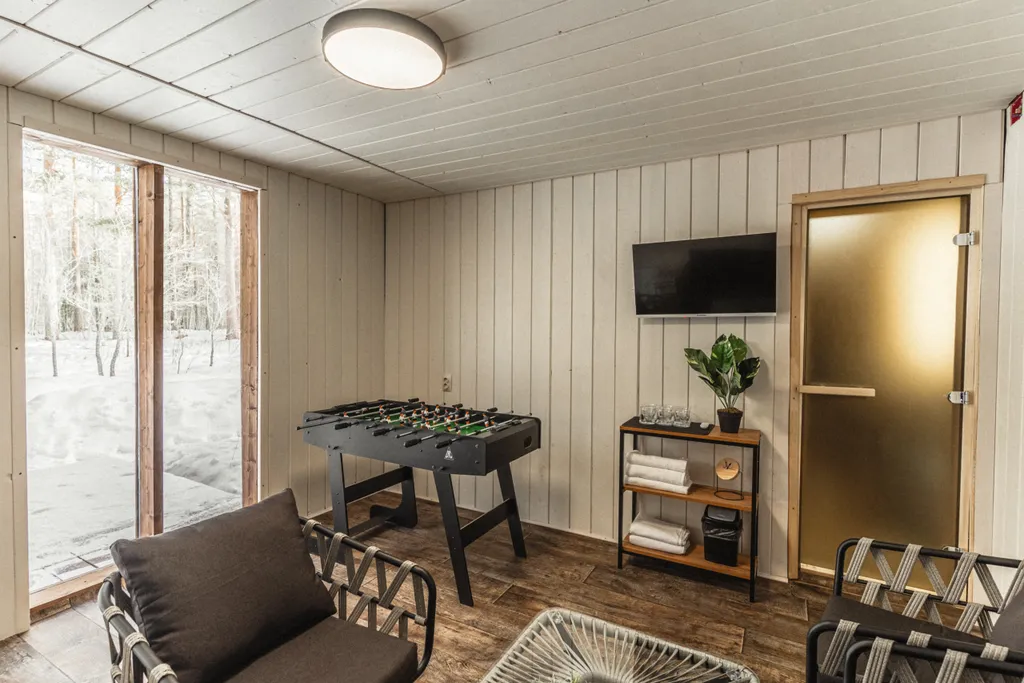 Коттедж Супер большой A-frame треугольный дом в уединенном сосновом лесу — Ермилово