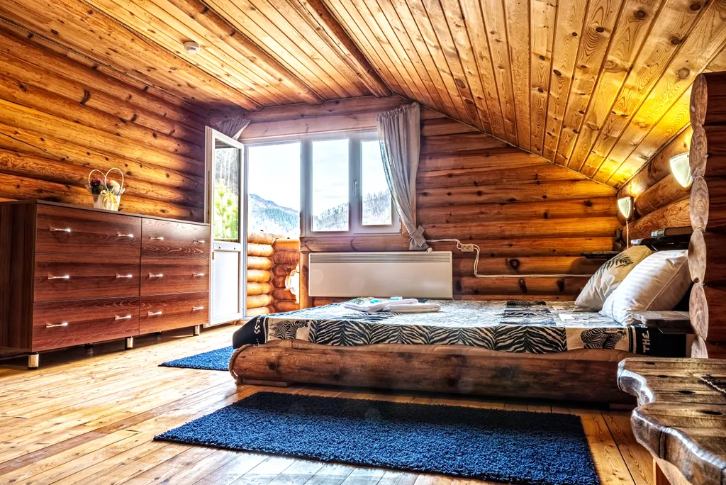 Квартира Double Delux Room с двуспальной кроватью и балконом — аренда посуточно в Чемал