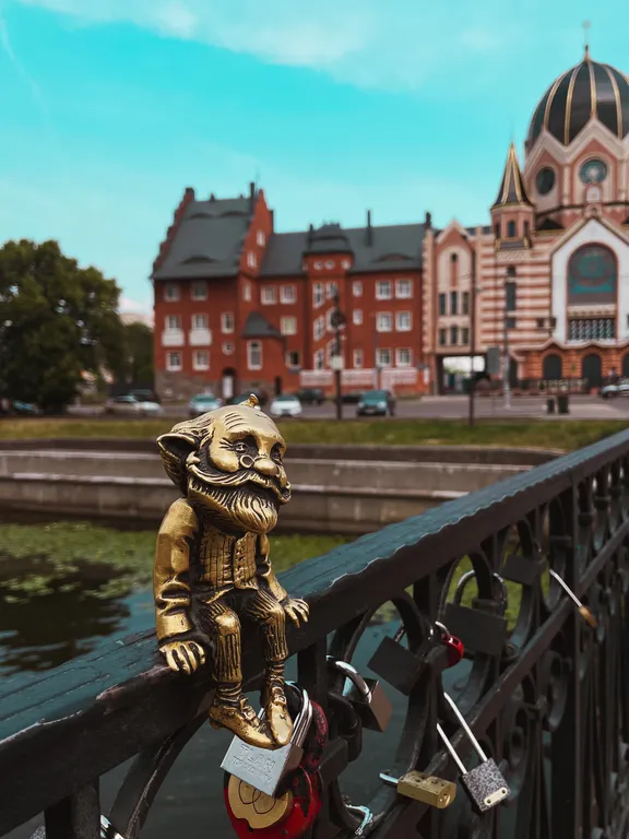 Квартира Квартира Студия с видом на остров Канта — Калининград