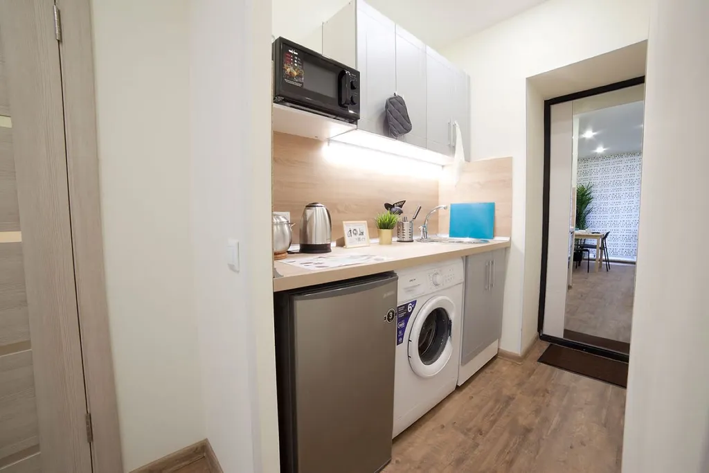 Семейная уютная студия на 6х гостей