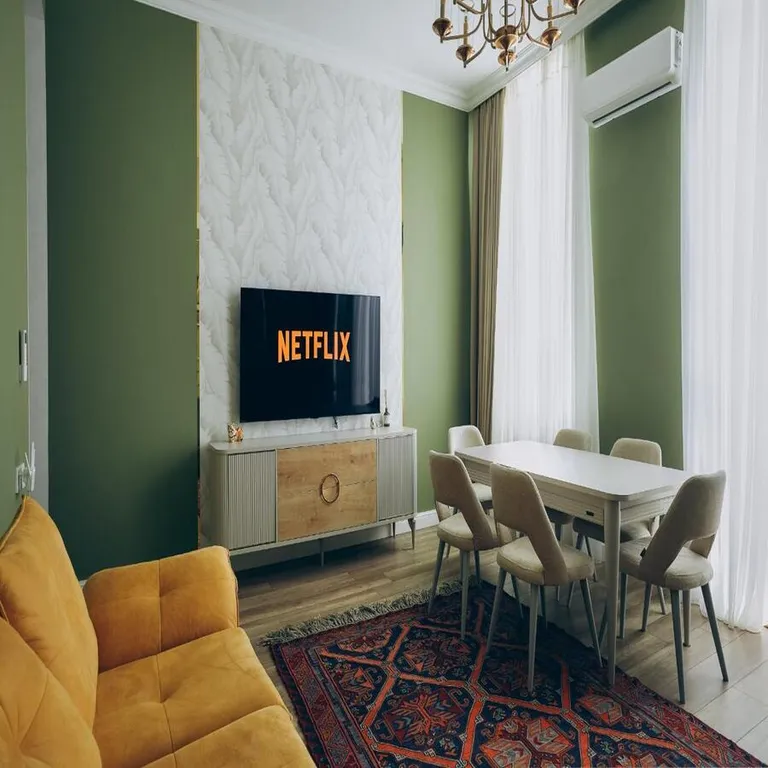 Квартира Стильные апартаменты с балконом — аренда посуточно в Баку