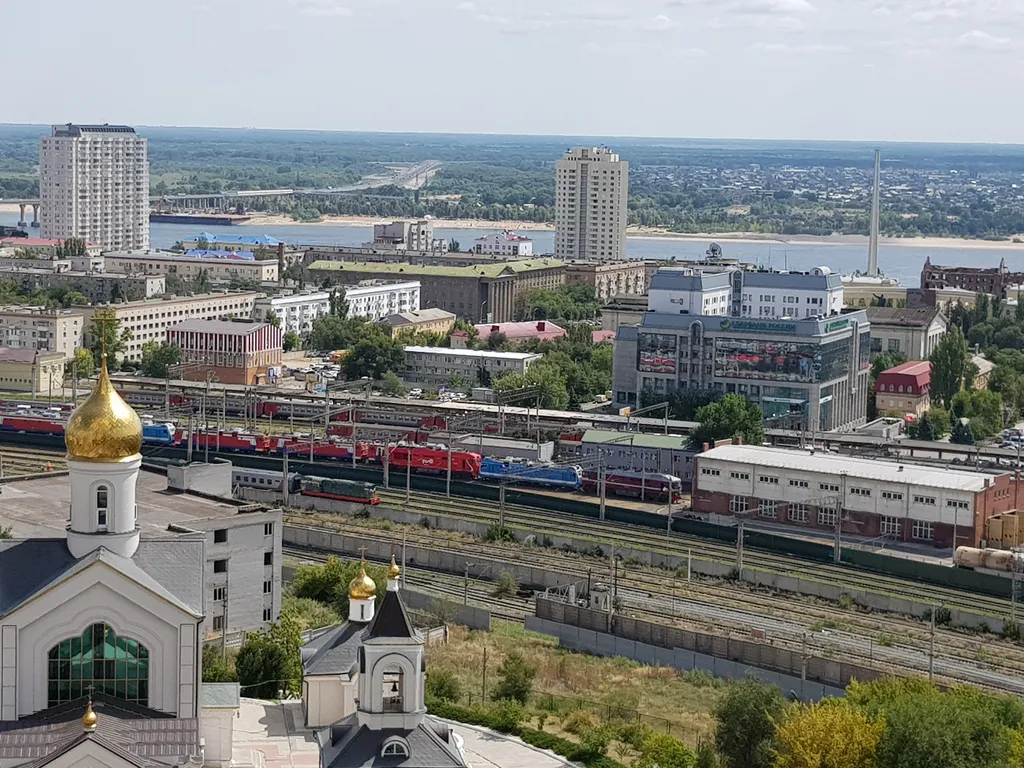 Квартира Квартира в центре с панорамным видом на Волгу — Волгоград