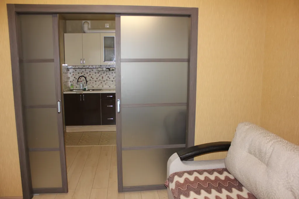 Уютная квартира с красивым видом на ночной город