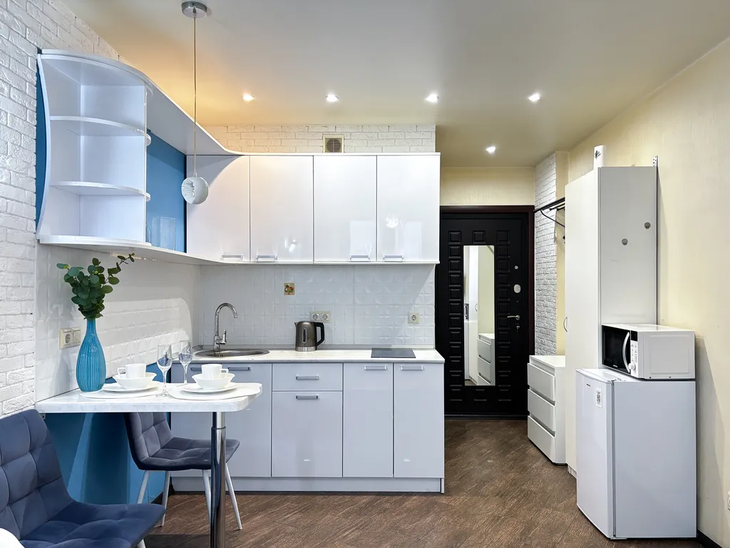 Уютные апартаменты на 25 этаже