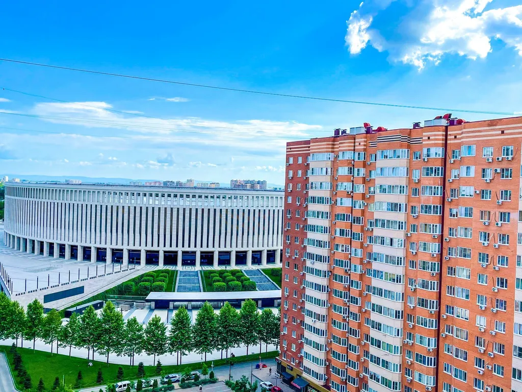 Квартира Квартира Просторная с видом на стадион Краснодар — Краснодар