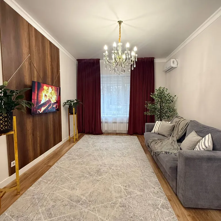 Полноценная двухкомнатная квартира в модном жк 4you — аренда посуточно в Алматы