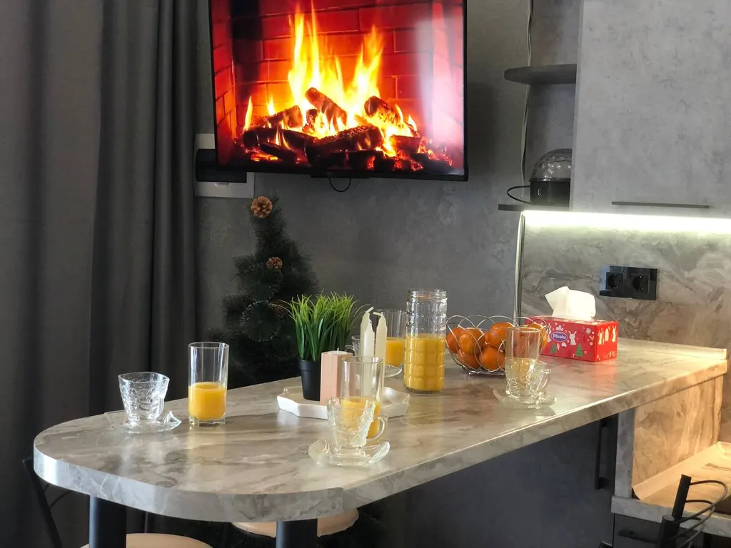 Уютный домик в окружении леса и горячих источников