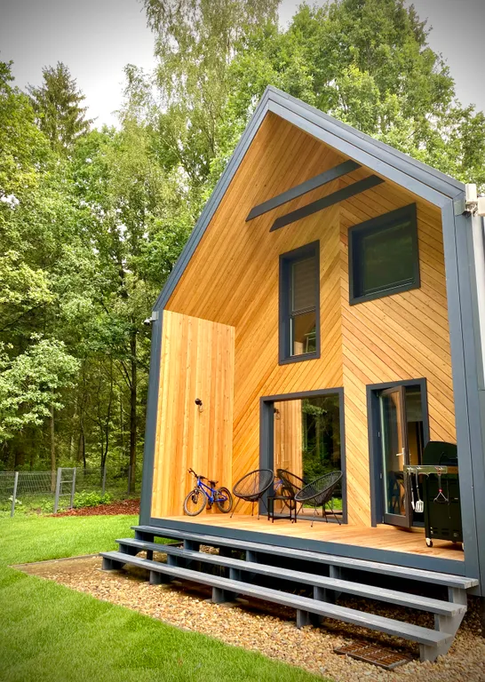 Коттедж Уютный дом Дача лесная с террасой и грилем возле леса с водохранилищем — Логиново