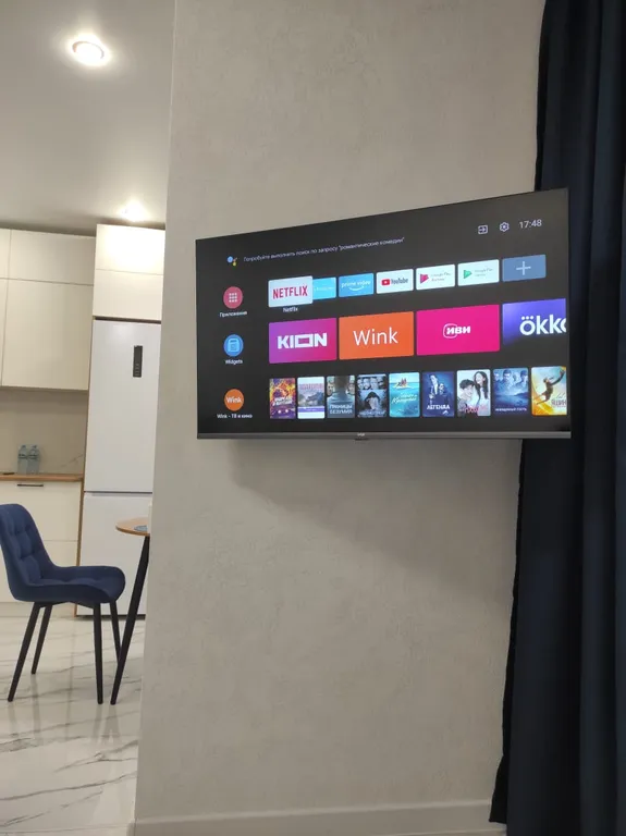 Уютная светлая квартира с видом на город