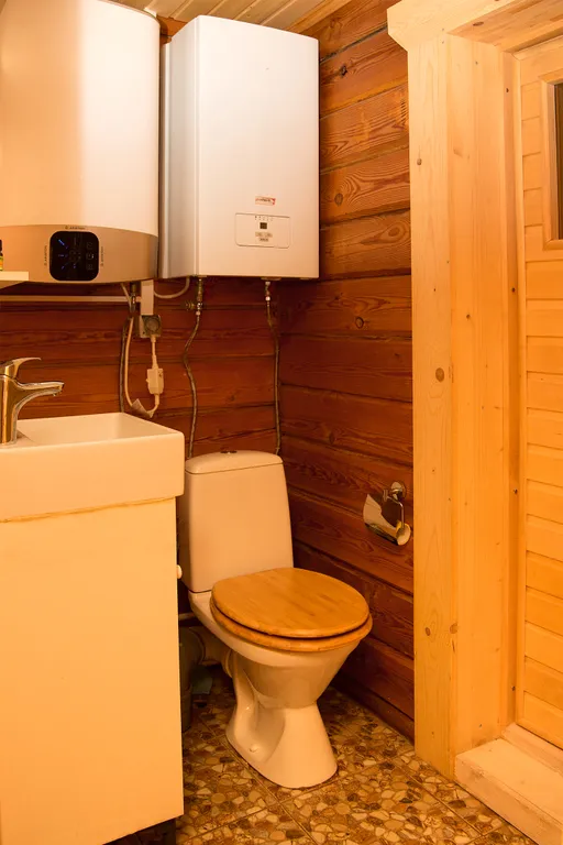 Коттедж Загородный дом на новогодние праздники с баней — им. Морозова