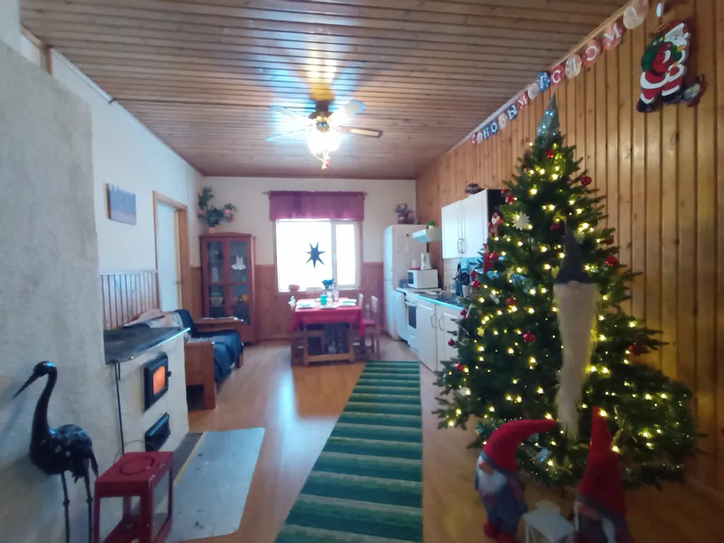 Дом c финской дровяной сауной и отдельной баней в Карелии