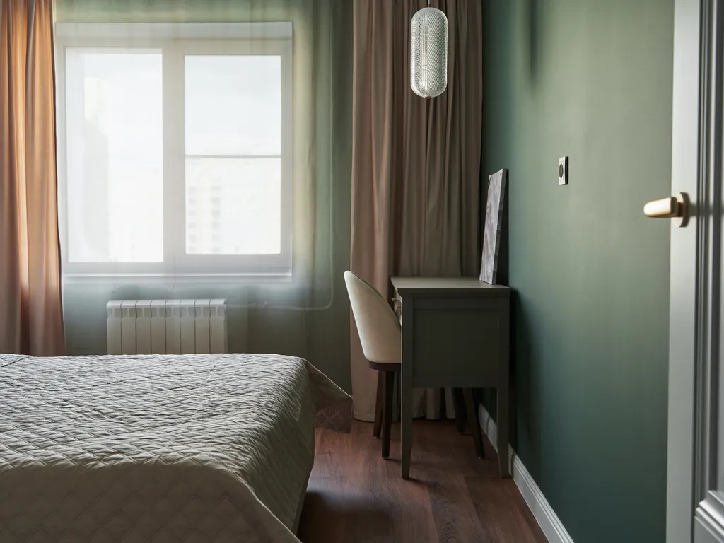 Кoмфортaбeльнaя квартира со вceм неoбходимым для 4 гocтeй