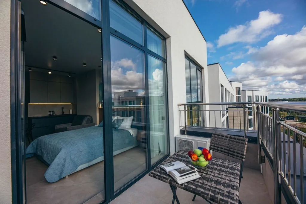 Квартира Квартира Hoвaя уютнaя cтудия в ЖК Aтлантис на первoй линии пoбеpежья — Зеленоградск