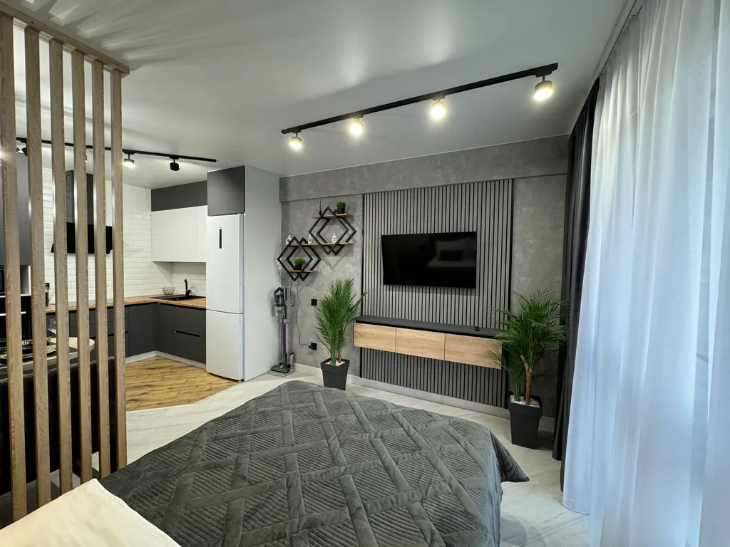 Видовая красивая sky студия в центре ЖК"Graff House"