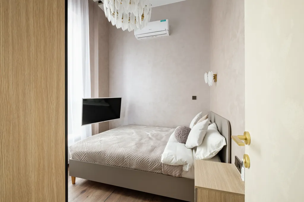 Пентхаус со спальней и ванной king-size