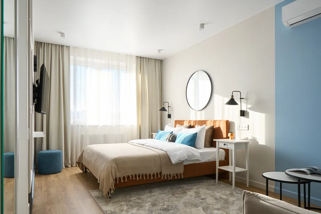 Квартира Квартира у моря Небо с  дизайнерским ремонтом, в современном ЖК. — Пионерский