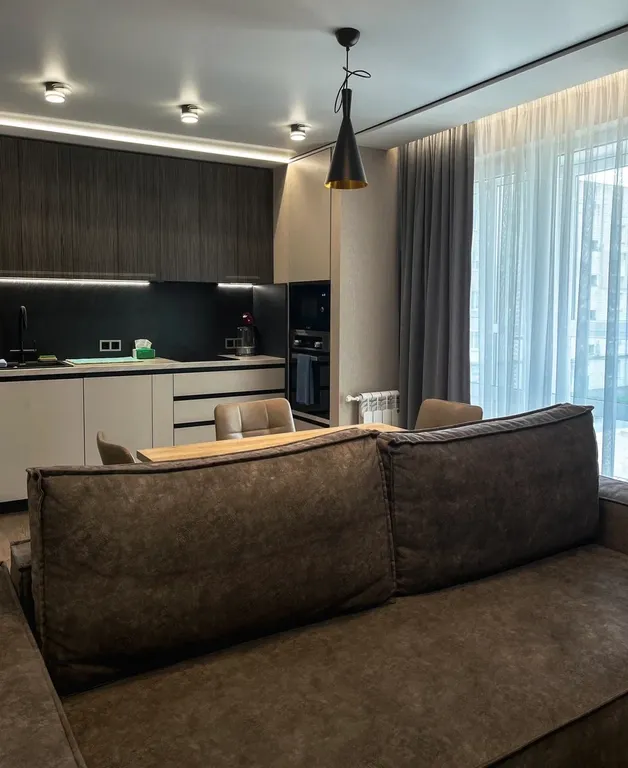 3-комнатная квартира с дизайнерским ремонтом в самом современном доме