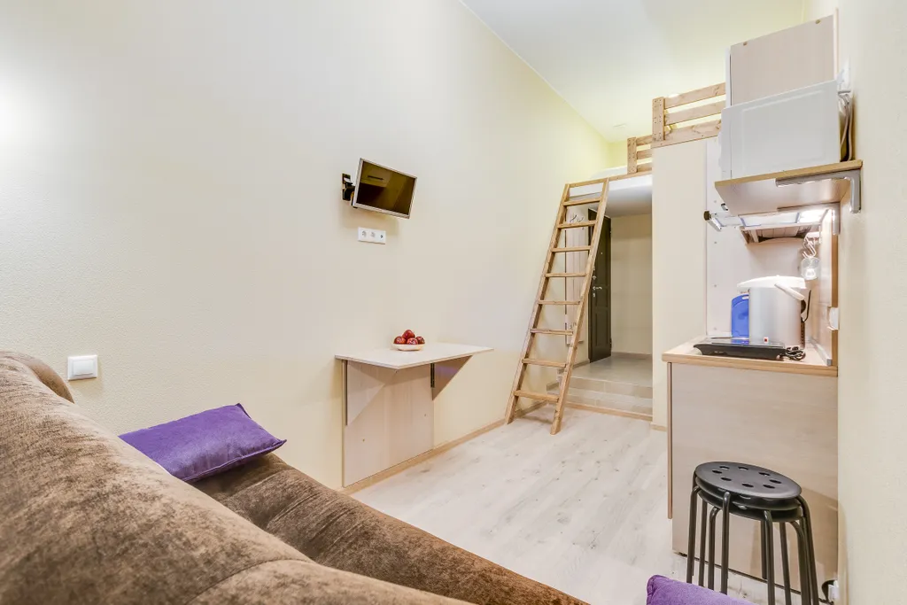 Квартира Квартира Студия с видом на Лиговский проспект — Санкт-Петербург