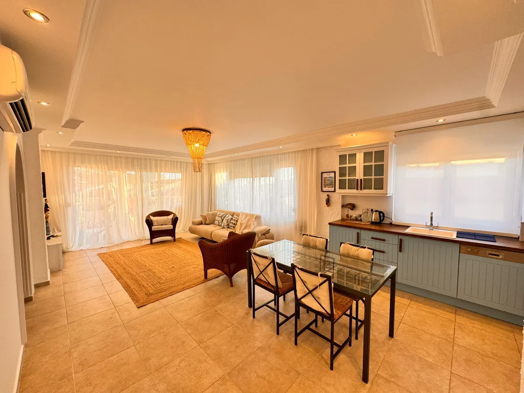 Уютная квартира с выходом в сад