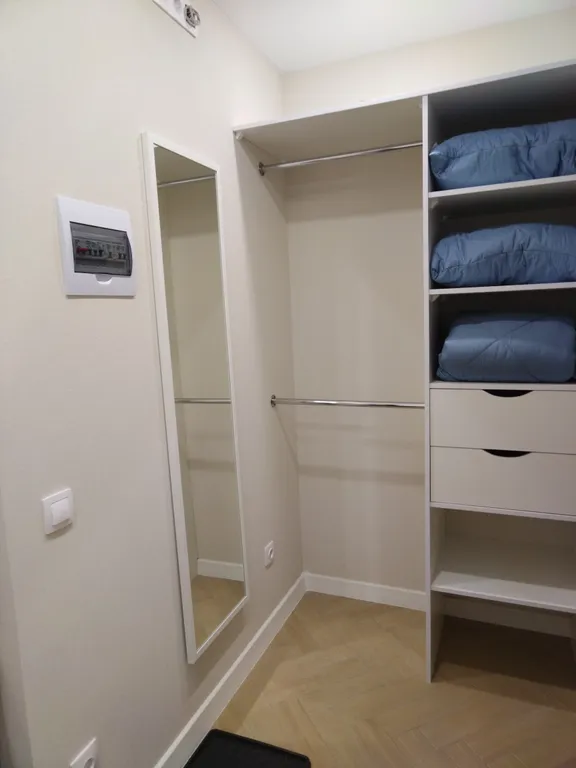 Уютная студия в новом доме с современным ремонтом